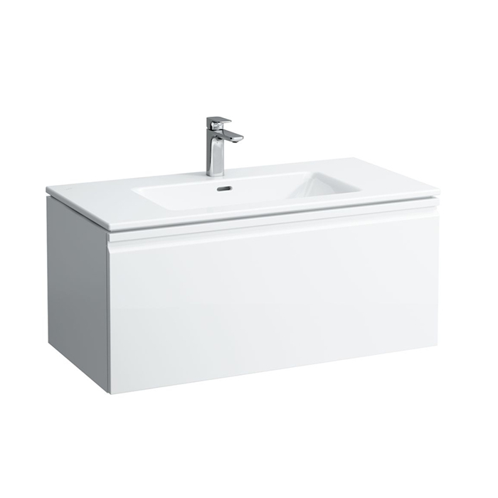 Photo Laufen Pro 100 sink cabinet 8.6096.6.475.104.1 white