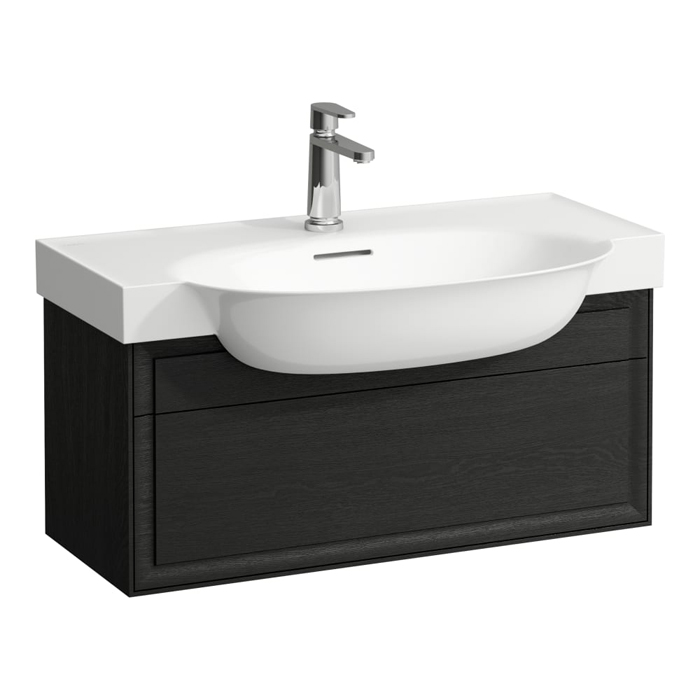 Photo Laufen New Classic sink cabinet 78 4.0604.1.085.628.1 black