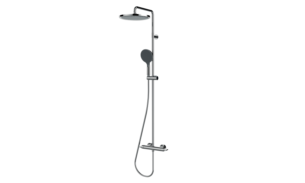Photo Shower stand Bossini Apice L10505.030 with thermostat