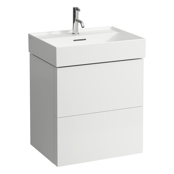 Photo Laufen Kartell sink cabinet 58 4.0756.9.033.640.1 white