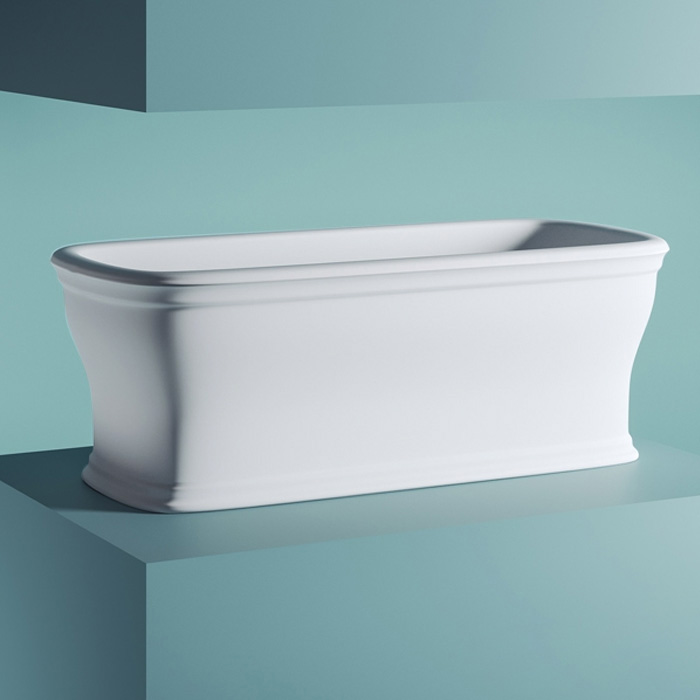 Photo freestanding bath Artceram Neo 180x85 ACW003 05 bi matt