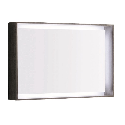 Photo Mirror Geberit Citterio 500.572.JJ.1 oak gray-brown