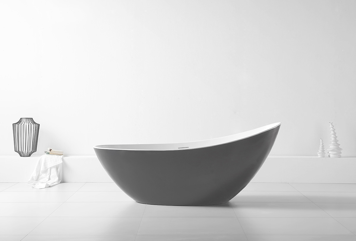 Photo Abber 184x79 AB9233G Acrylic Bath
