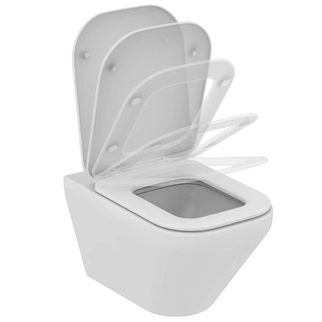 Photo Ideal Standard Tonic II K316701 with microlift seat