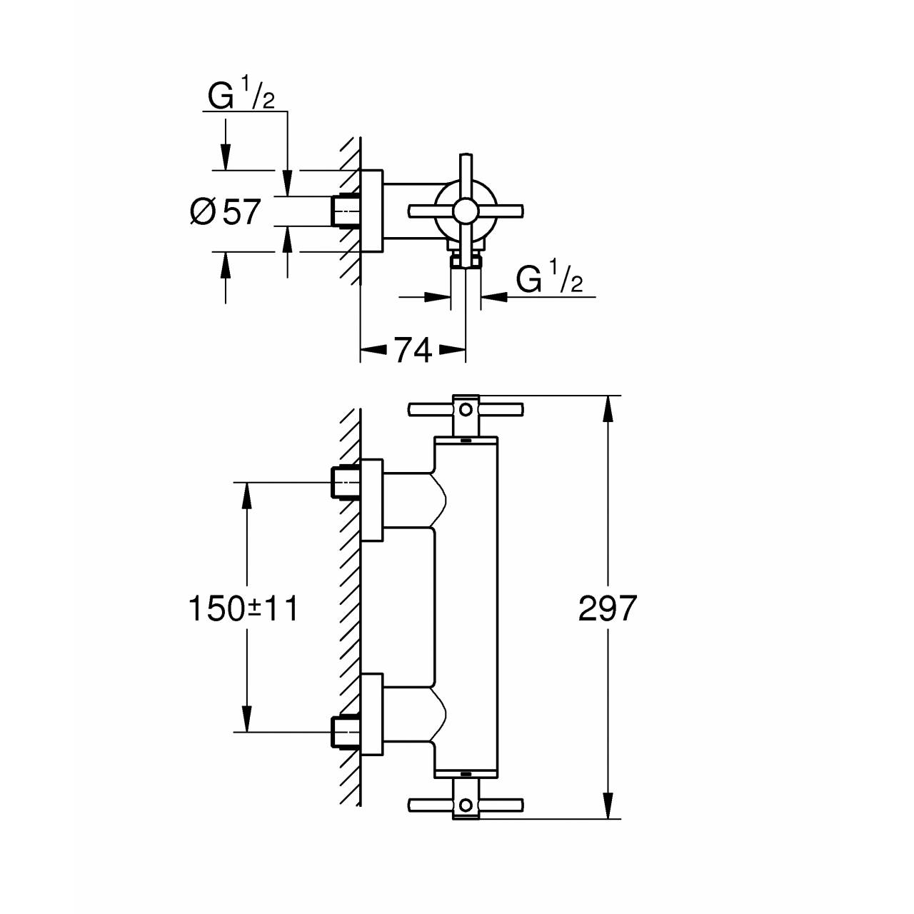 Photo Shower mixer GROHE Atrio New 26003003