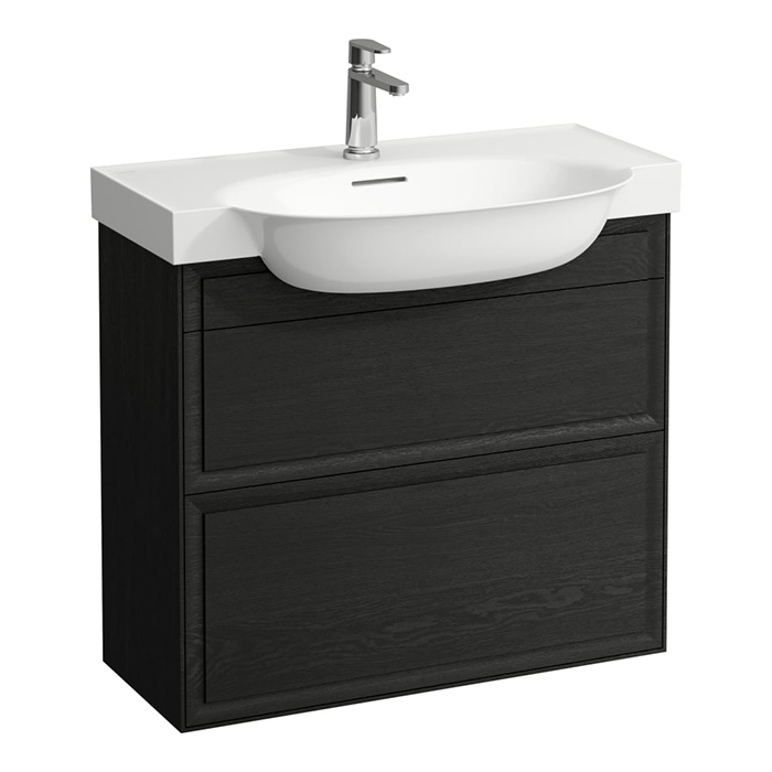 Photo Laufen New Classic sink cabinet 78 4.0604.2.085.628.1 black