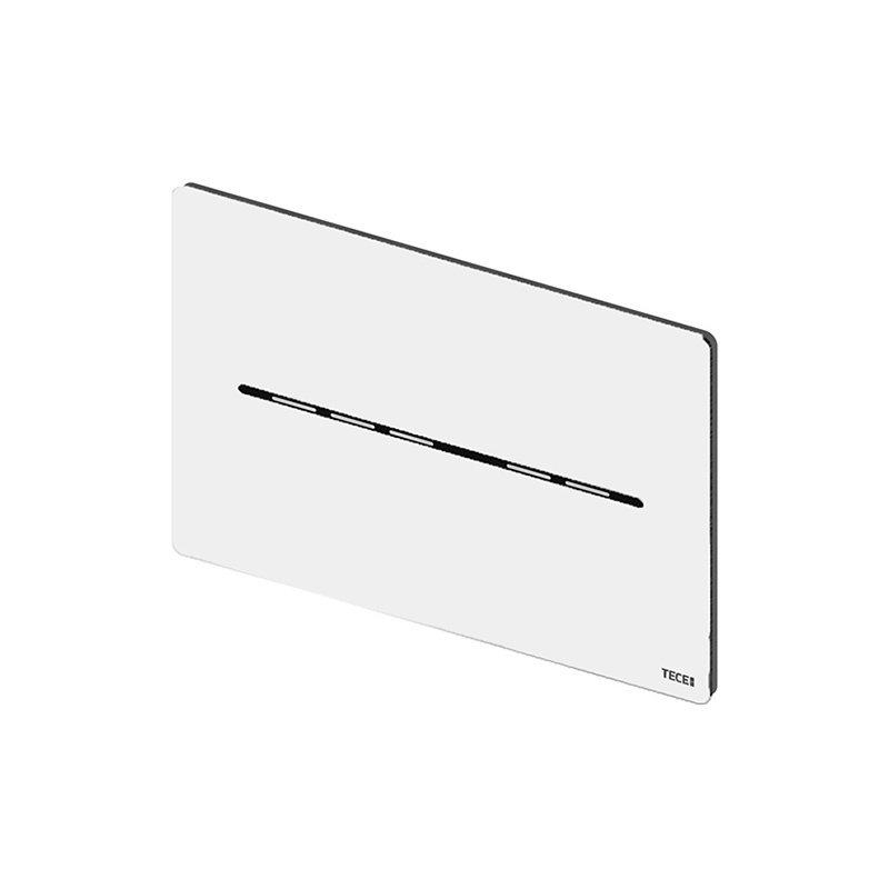 Photo flush plate Tece TECEsolid 9240453 white matte