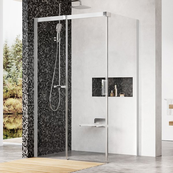 Photo Shower corner Ravak Matrix MSDPS-100/100 L 0WLAAU00Z1