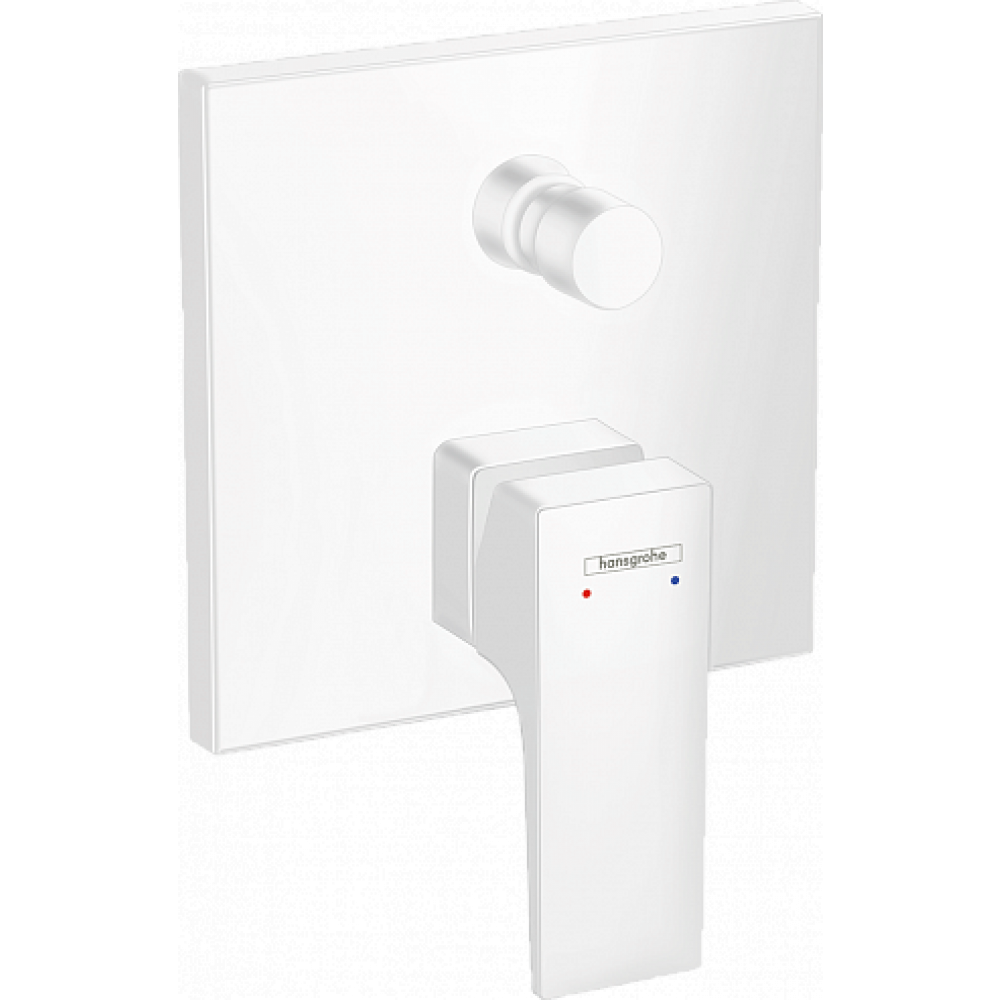 Photo Bath mixer hansgrohe Metropol 32546700 with built-in protective combination, CM, matte white