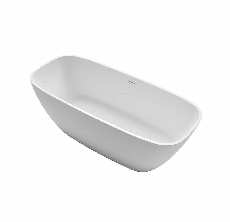 Photo freestanding bath Gruppo Treesse Brio 170x72 V297BO matte white