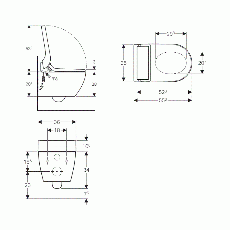 Photo Geberit AquaClean 146.094.11. 1st