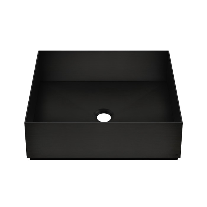 Photo Gessi sink 316 40 cm 54605#299 black matte