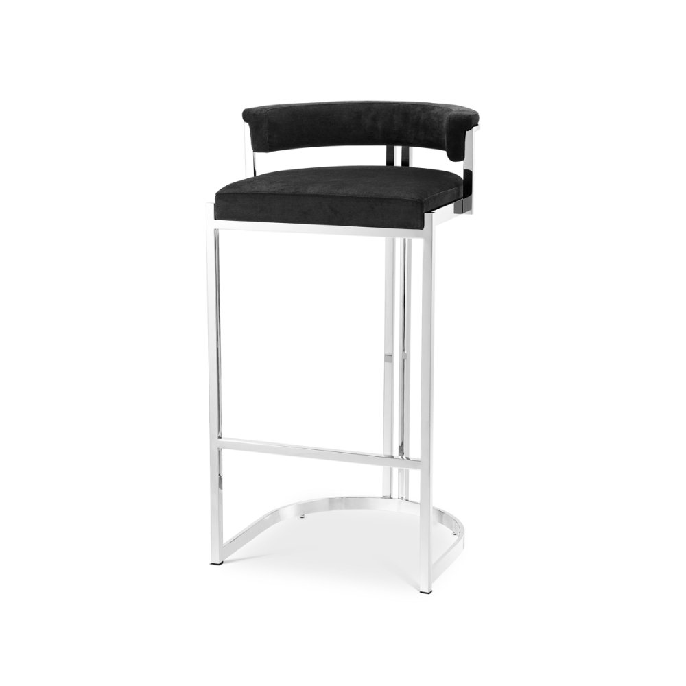 Photo Dante Bar Chair (Polished Stainless Steel)