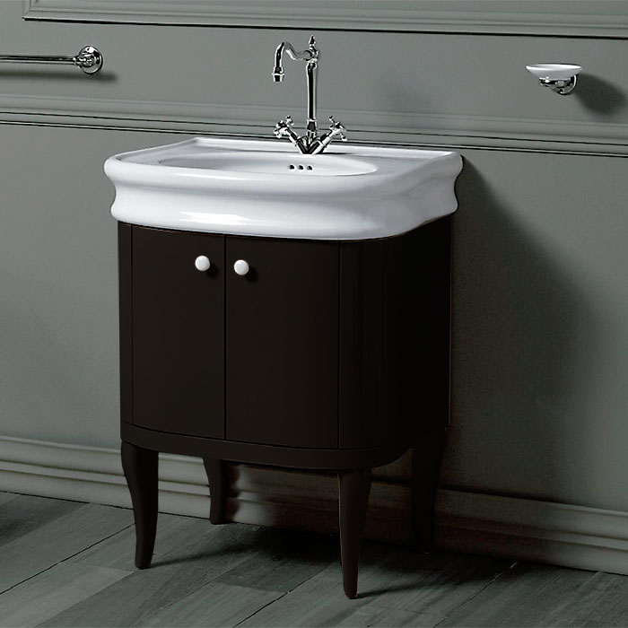 Photo Simas Lante 60 LAM70 nero black cabinet