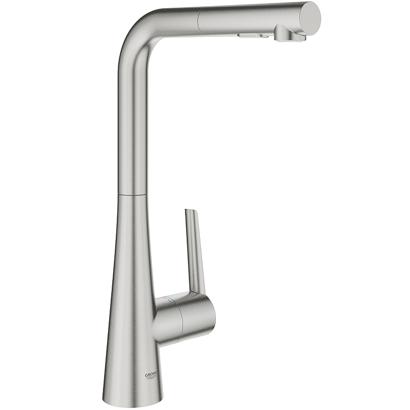 Photo Kitchen mixer Grohe Zedra 32553DC2 supersteel