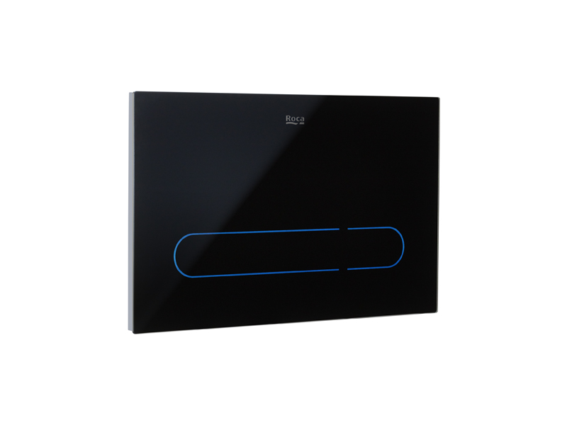 Photo flush plate for installation Roca EP-1 890102008 electronic, black
