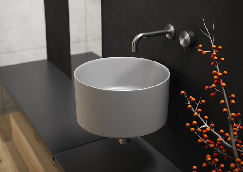 Photo Galassia Core 7306GM sink, grey