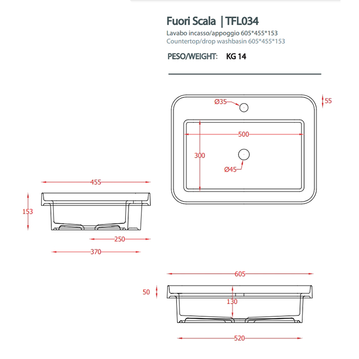 Photo Artceram Fuori Scala TFL034 40 00