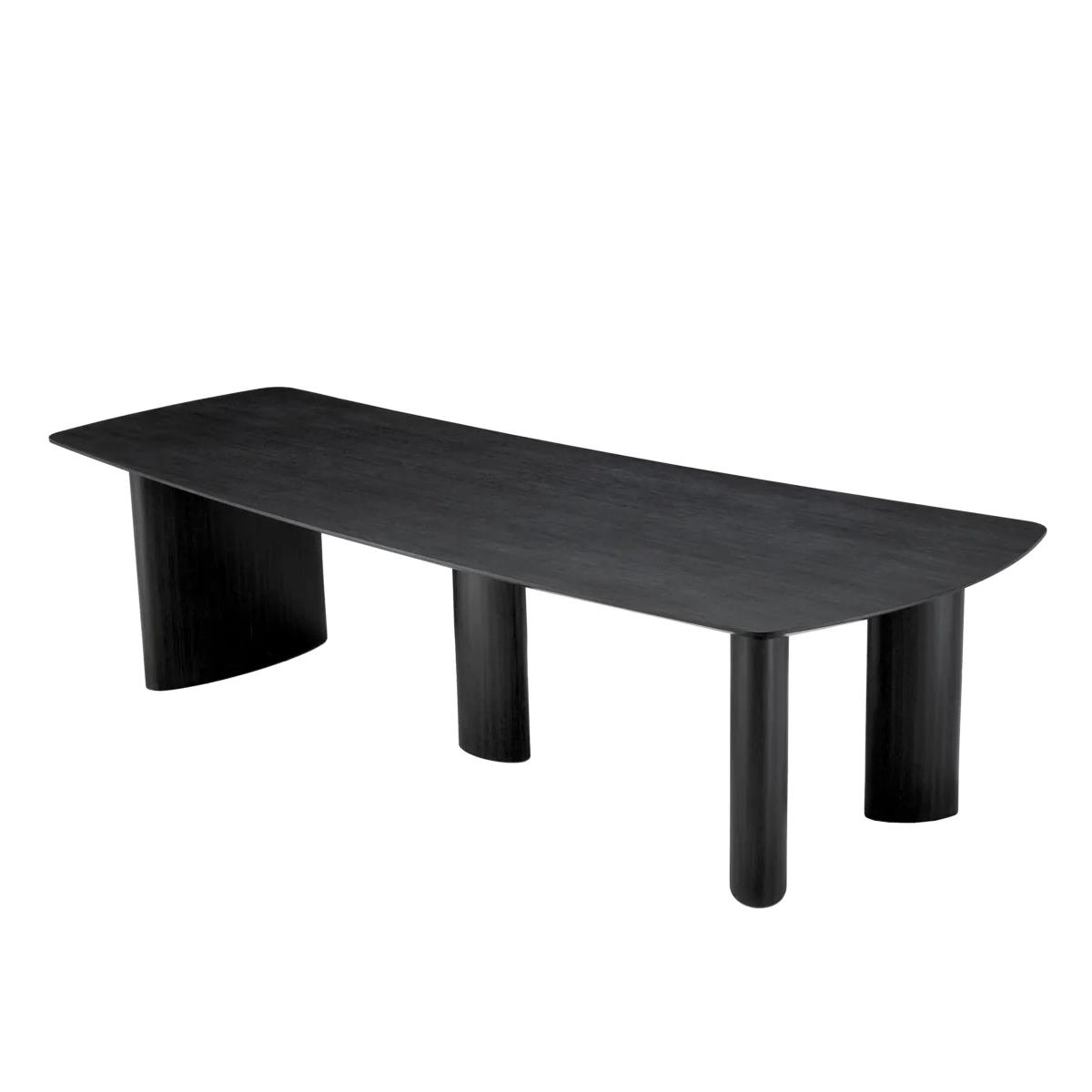 Photo Bergman L dining table (dark grey)