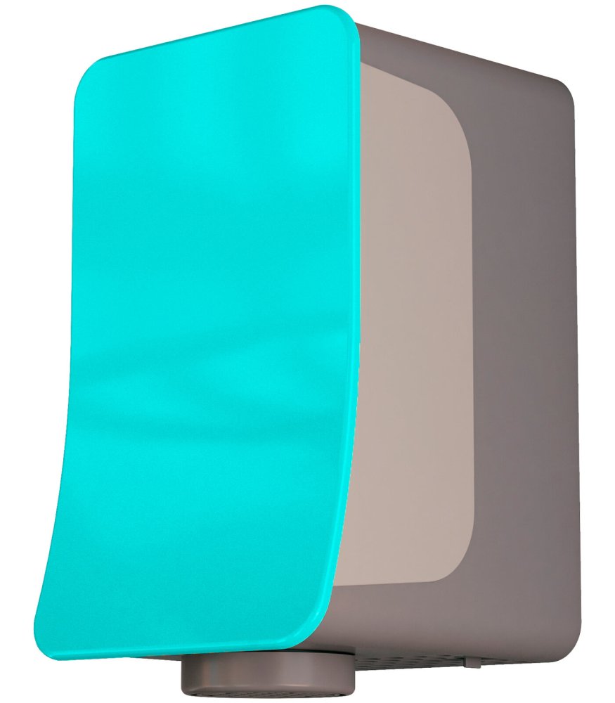 Photo Hand dryer Nofer FUSION 01871.TQ Blue