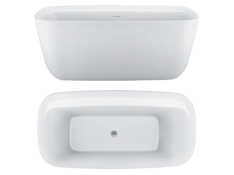 Photo Acrylic bath Hatria 170x80 Y8AH01