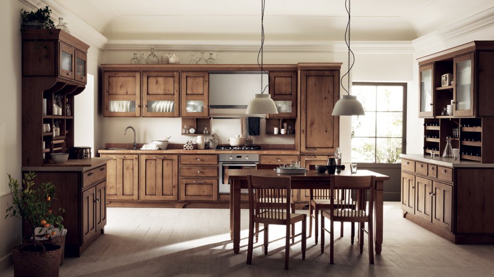 Photo Scavolini Favilla kitchen straight 300cm
