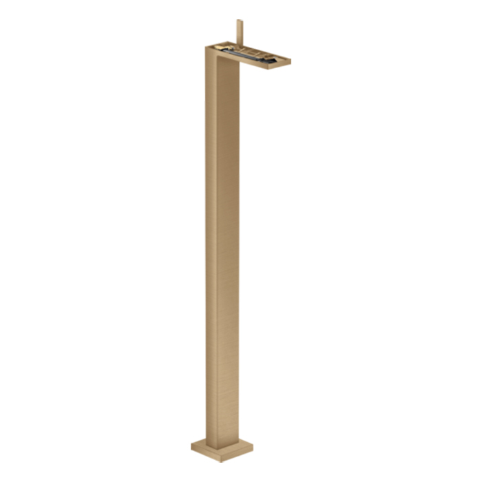 Photo Floor mixer for sink Axor MyEdition 47042140 grinded bronze