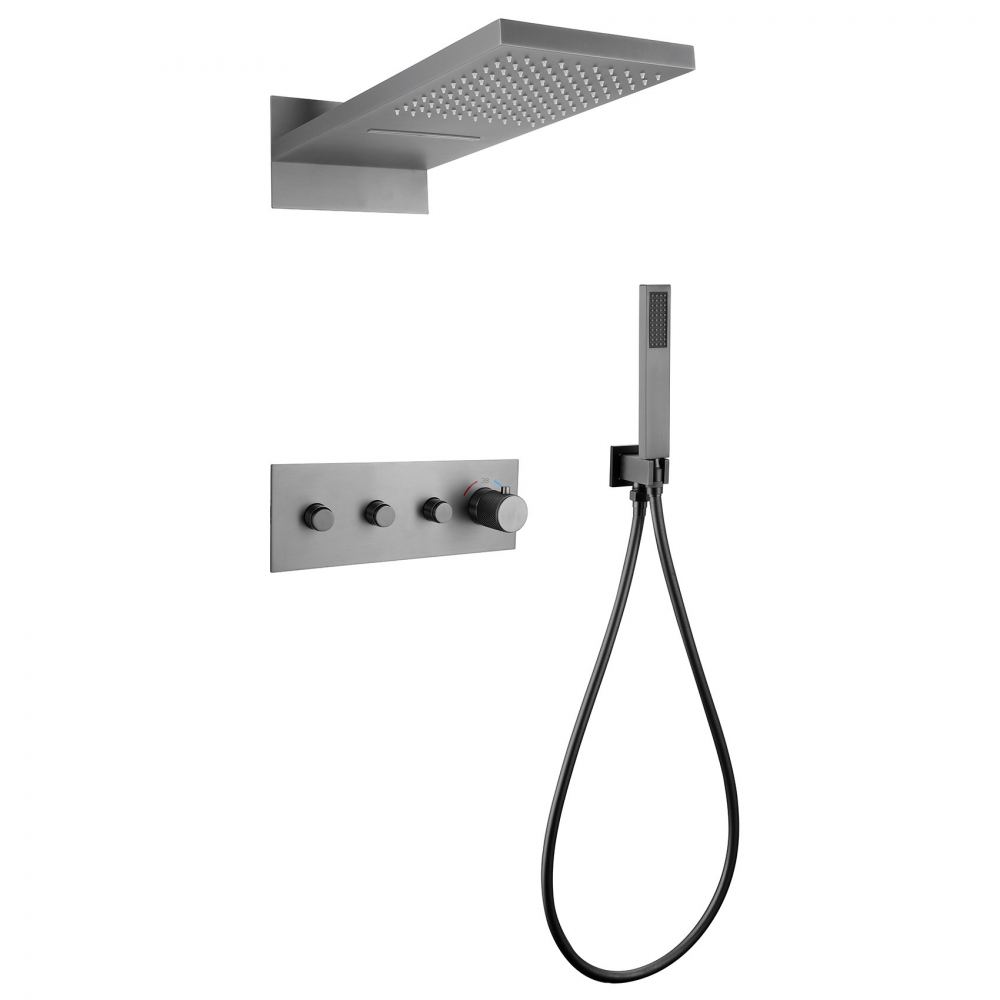 Photo Shower kit Abber Rund AF8752NG Nickel