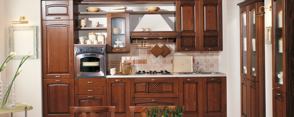 Photo Stosa Focolare kitchen straight 450cm