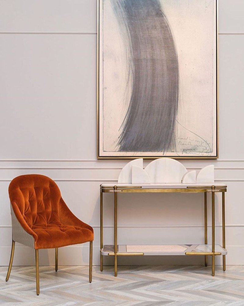 Photo Iconic dining chair (orange)
