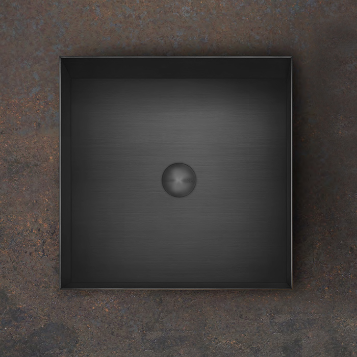 Photo Gessi sink 316 40 cm 54605#707 black