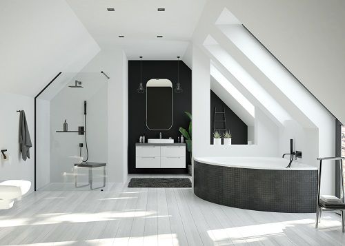 Photo Acrylic bath Hoesch Isensi Length 190 Cm 3840.010
