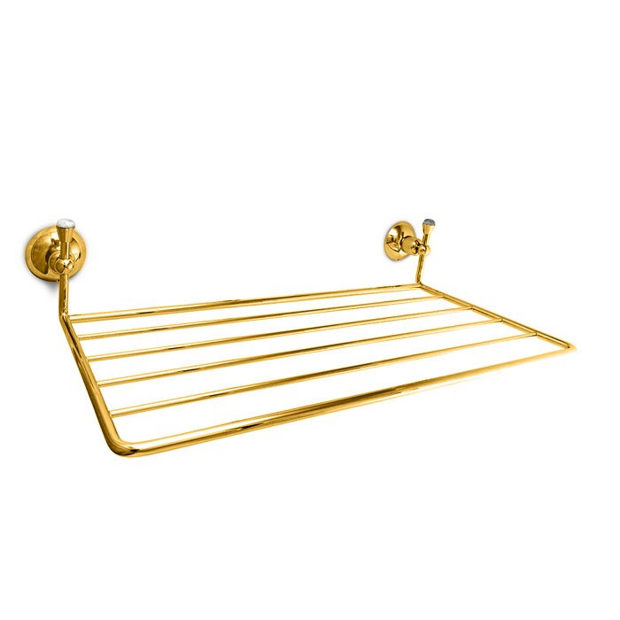 Photo Towel holder Nicolazzi Cristallo Di Rocca 1499GO09C gold