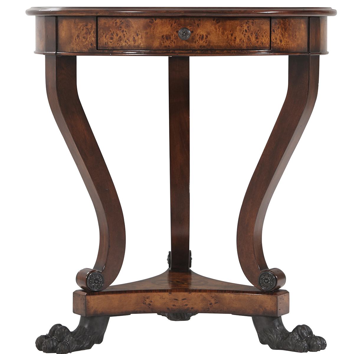 Photo Burl Swirls side table