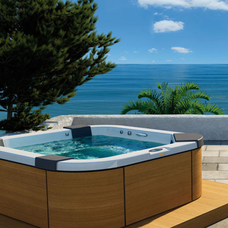 Photo Mini pool Jacuzzi Santorini Pro 230x215 9444-83052 embedded