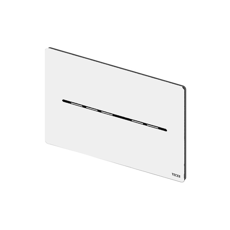 Photo flush plate Tece TECEsolid 9240463 white matte