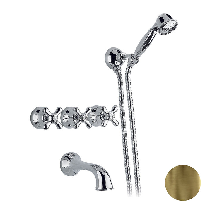 Photo Bath mixer Nicolazzi Nuova Brenta 2503BZ bronze