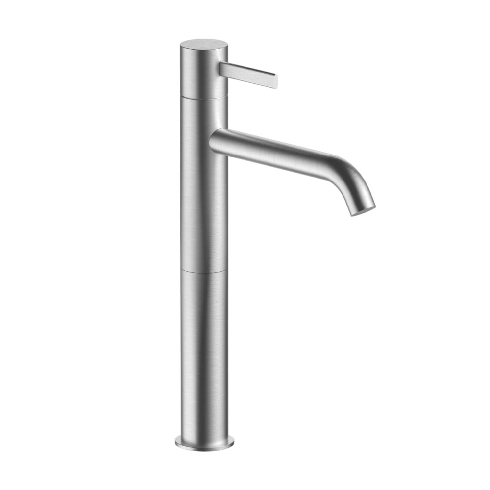 Photo Fantini sink mixer AF/21 27 93 A706WF steel