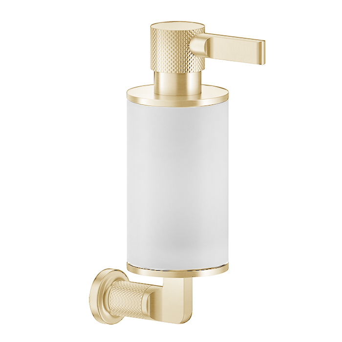 Photo Soap dispenser Gessi Inciso 58513 #246 gold