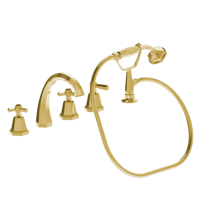 Photo Bath mixer Stella Eccelsa EC 02314 AU00 gold