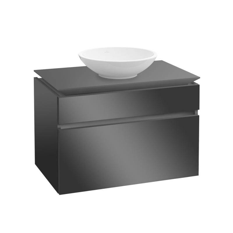 Photo Tumb under the sink of Villeroy & Boch Legato B12200FP, gray gloss
