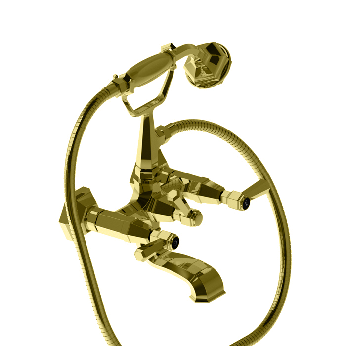 Photo Bath mixer Stella Eccelsa Leve EL 02206 AU00 gold
