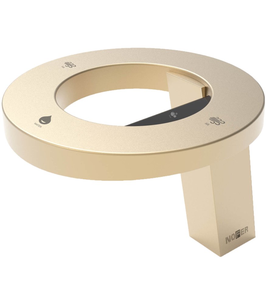 Photo Hand dryer Nofer Concept 01902.GD Gold