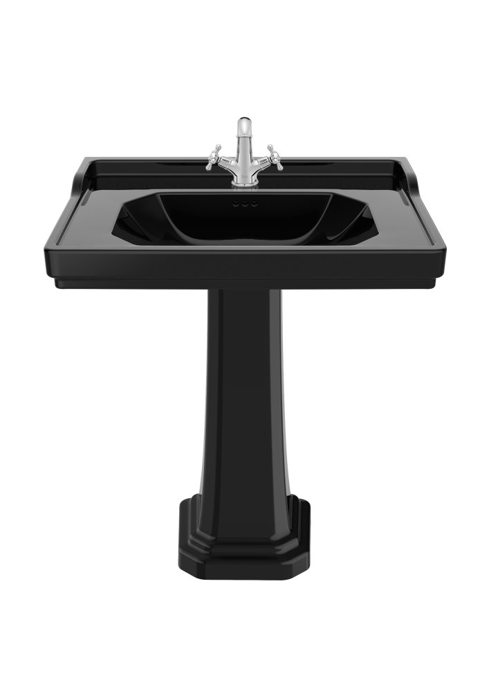 Photo Roca Carmen 3270A0560 80x50, 1 hole, black