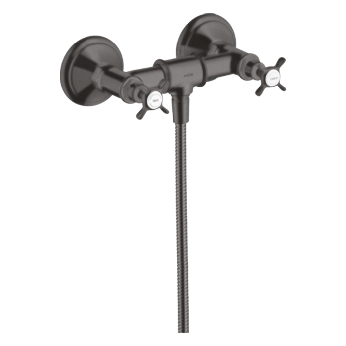 Photo Shower mixer Axor Montreux 16560340 grinded black chrome