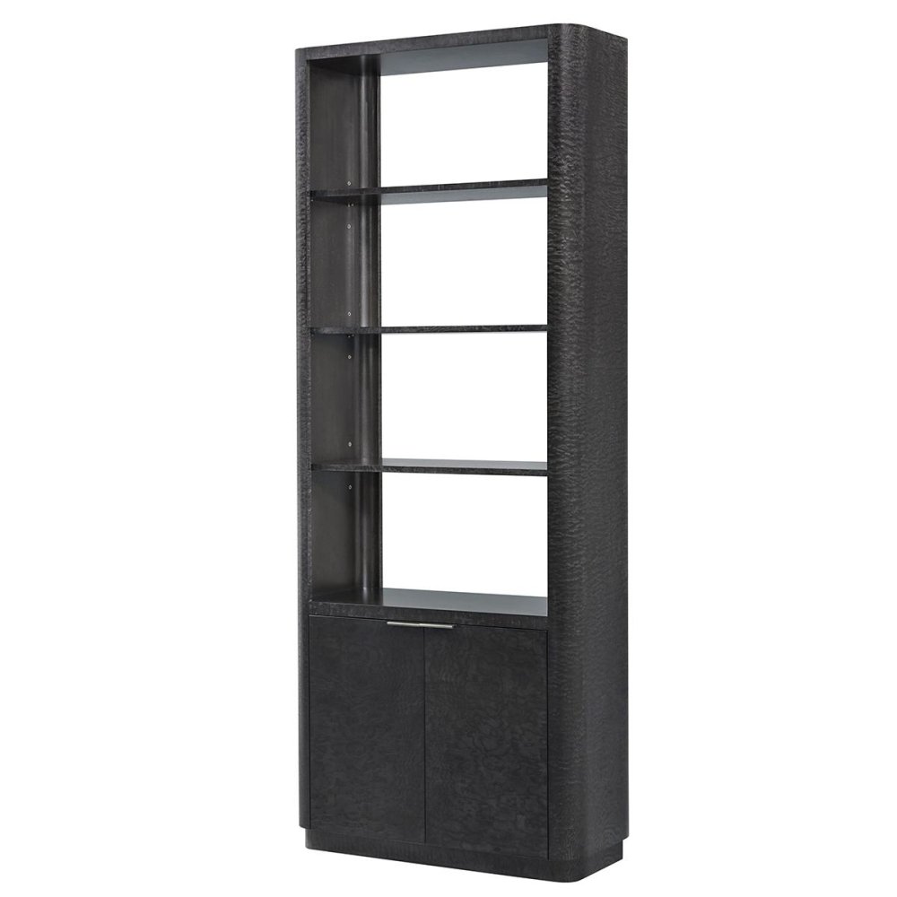 Photo Kesden bookcase (black finish)