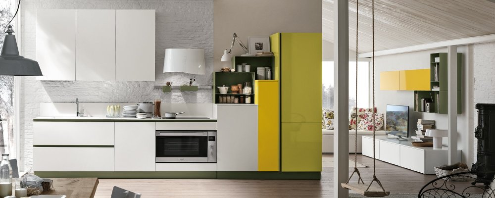 Photo Stosa Replay kitchen straight