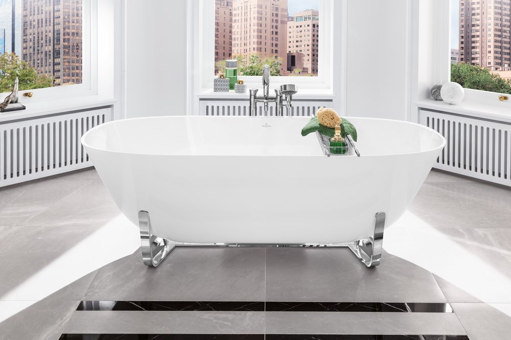 Photo freestanding bath Villeroy & Boch Antheus 175x80 UBQ175ANH7F400V-01