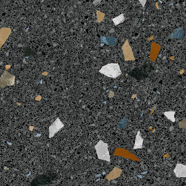 Photo STRACCIATELLA-R GRAFITO 8L10 (ARC STR SG) 80x80 by Arcana Ceramica