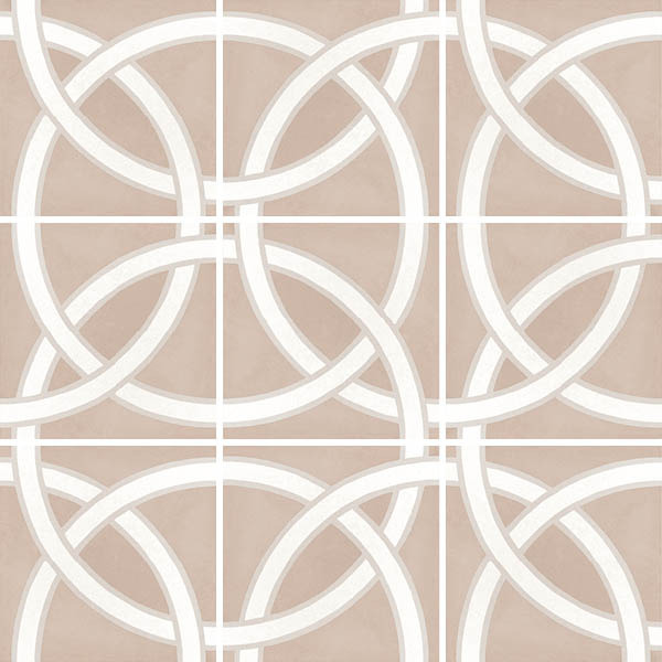 Photo CAPRICE LOOP PASTEL (22108) 20x20 by Equipe Ceramicas
